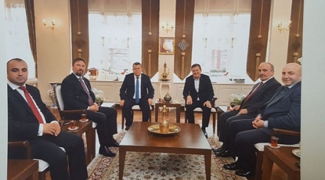 İlhami Yazıcı Yargıtay Başkan ve üyelerini ziyaret etti
